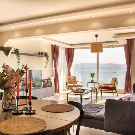 Exceptional Flat With Gorgeous Sea View In Izmir Apartment Екстериор снимка